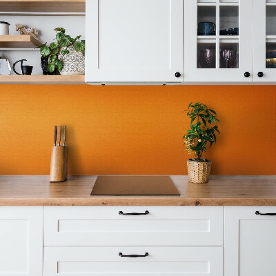 Wall paneling Orange color