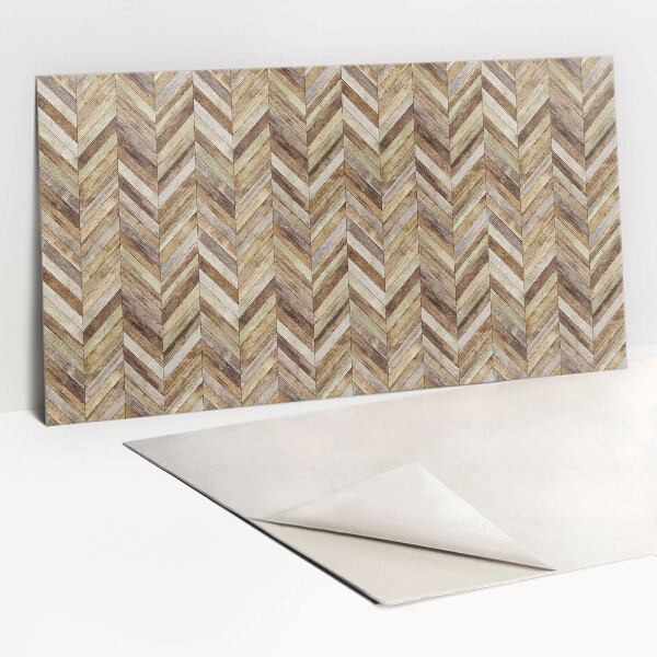 Tv wall panel Herringbone-shaped boards