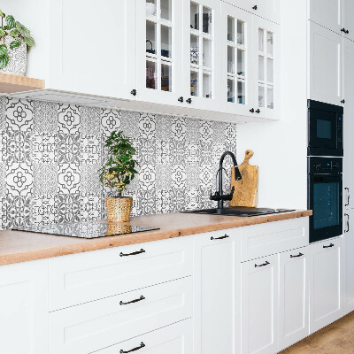 Bathroom wall panel Tiles with a Portuguese motif