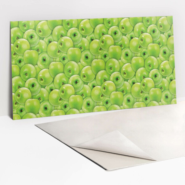 Wall paneling Green apples