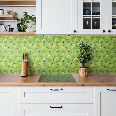 Wall paneling Green apples