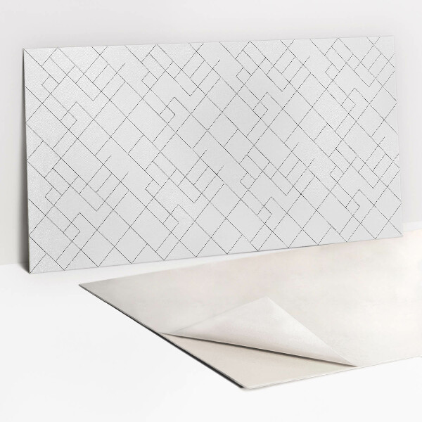 Bathroom wall panel Minimalist squares