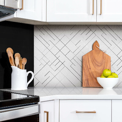 Bathroom wall panel Minimalist squares