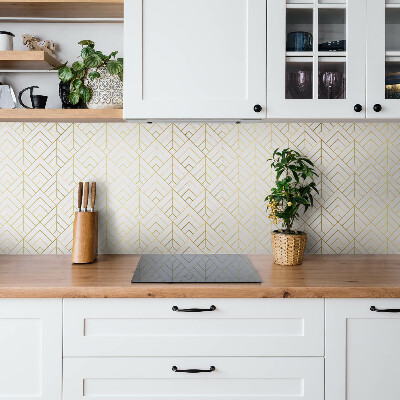 Wall paneling Golden geometry