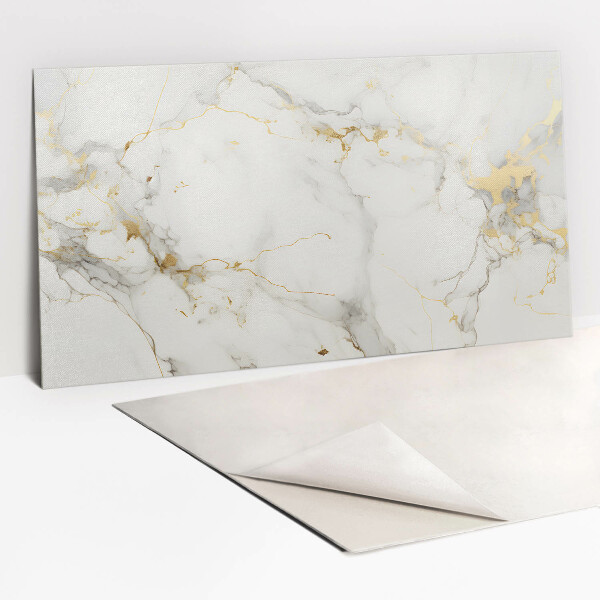 Bathroom wall panel Elegant marble and gold