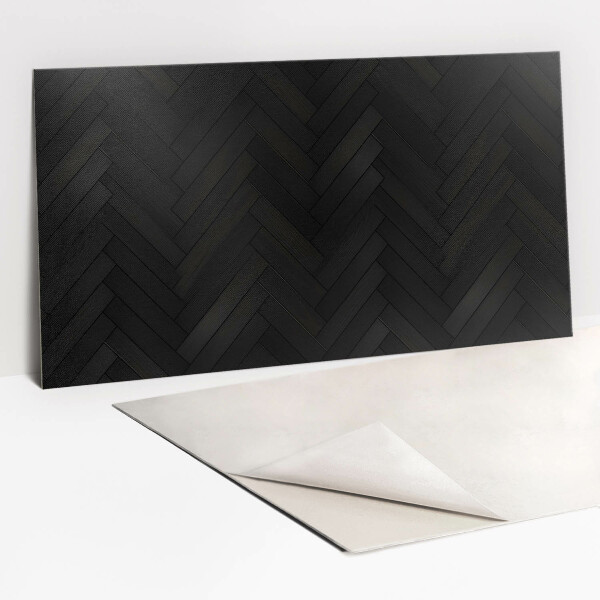 Bathroom wall panel Dark dance floor