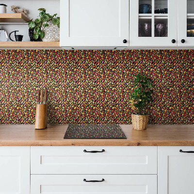 Vinyl tiles wall Colorful pasta