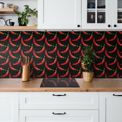 Self adhesive vinyl tiles Chilli pepper