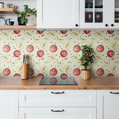 Vinyl tiles Red apples