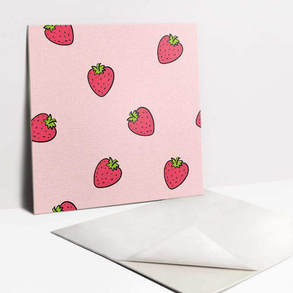 Pvc wall panels Strawberries