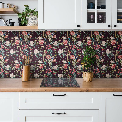 Vinyl flooring tiles Fashionable flowers