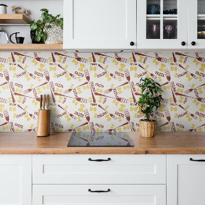 Vinyl tiles wall Italian pasta