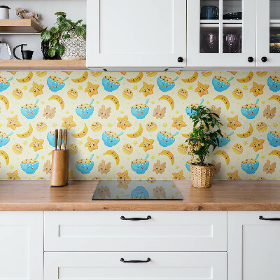 Vinyl tiles wall Cartoon sweets