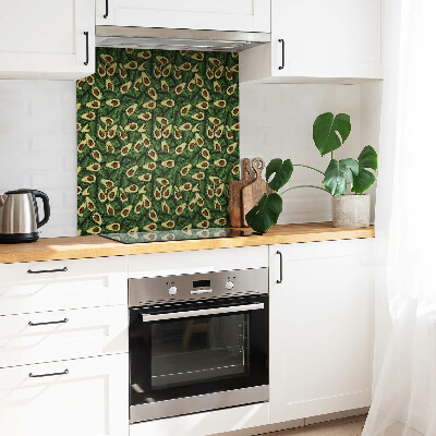 Vinyl tiles wall Green avocado