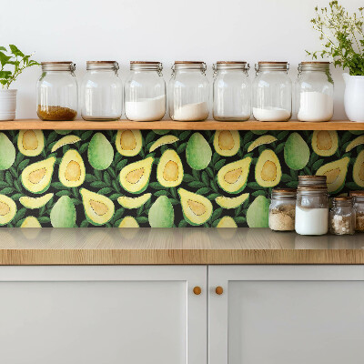 Vinyl tiles wall An avocado