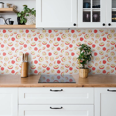 Vinyl tiles wall Cartoon apples