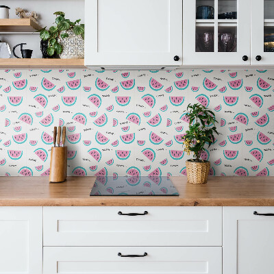 Self adhesive vinyl tiles Comic watermelon