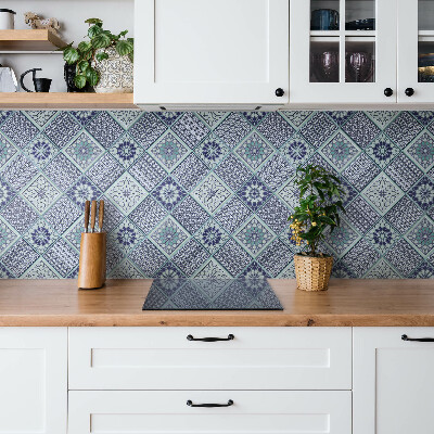 Vinyl tiles wall Portuguese tiles