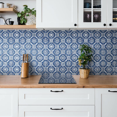 Vinyl tiles Blue Portuguese tile