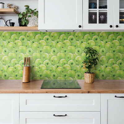 Pvc wall panels Green apples