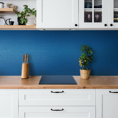 Vinyl tiles wall Blue color