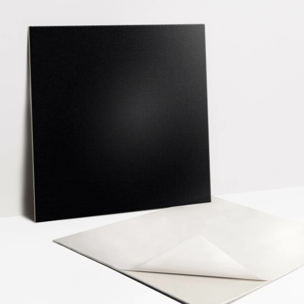 Self adhesive vinyl floor tiles Black colour