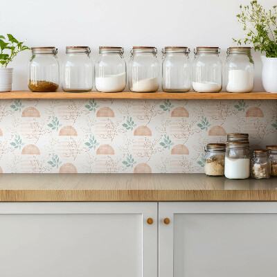 Self adhesive vinyl tiles Delicate boho pattern