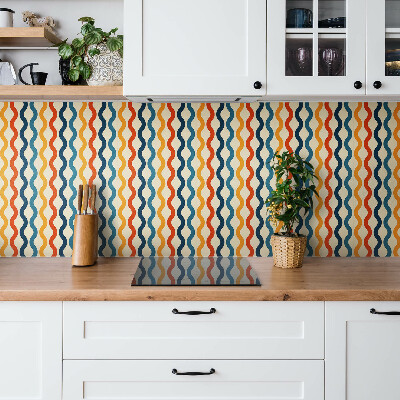 Pvc panels Colorful boho waves