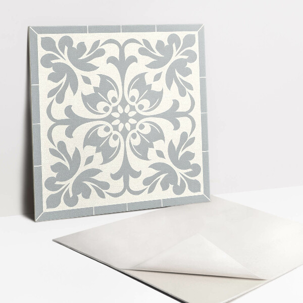 Self adhesive vinyl tiles Delicate ornament