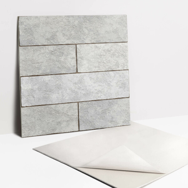 Self adhesive vinyl tiles Stone wall