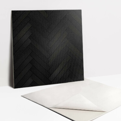 Vinyl tiles wall Dark dance floor