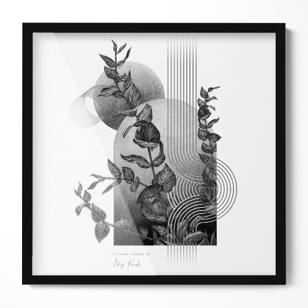 Black Photo Frame 20x20 inch (50x50 cm)