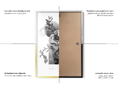 Black Photo Frame 20x20 inch (50x50 cm)