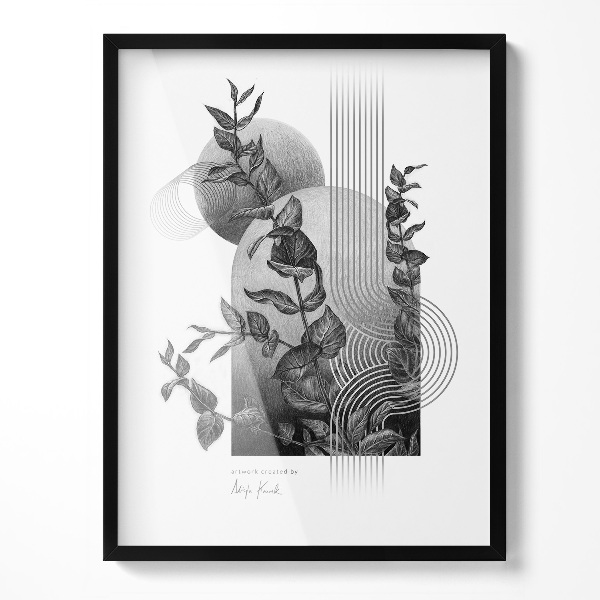 Black Photo Frame For Wall 24x32 inch (60x80 cm)