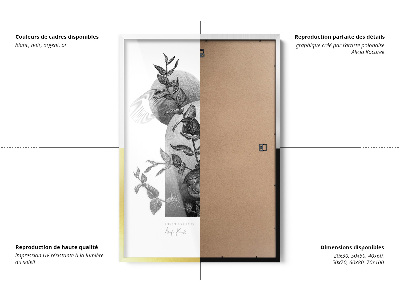 Silver Hanging Photo Frame 20x28 inch (50x70 cm)