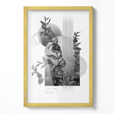 Gold Hanging Frame 16x24 inch (40x60 cm)