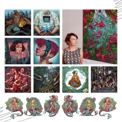 Gold Poster Frame 20x20 inch (50x50 cm)