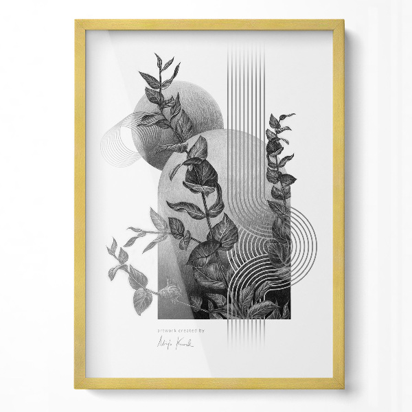 Gold Photo Frame 20x28 inch (50x70 cm)