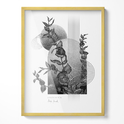 Gold Hanging Photo Frame 24x32 inch (60x80 cm)