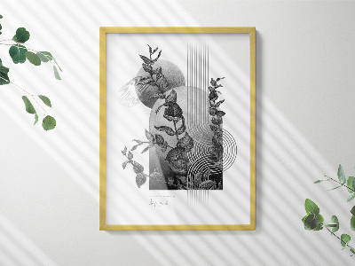 Gold Hanging Photo Frame 24x32 inch (60x80 cm)