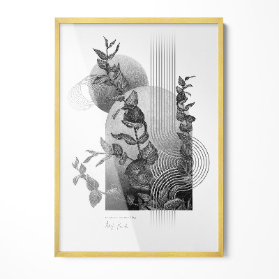 Gold Photo Frame For Wall 28x39 inch (70x100 cm)