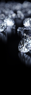 Fabric roller blind Diamonds and sparkle