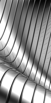 Modern roller blind Metallic abstraction