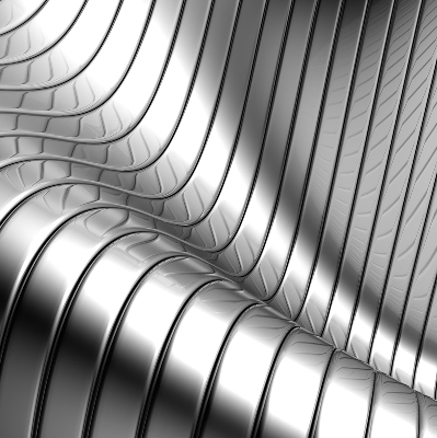 Modern roller blind Metallic abstraction