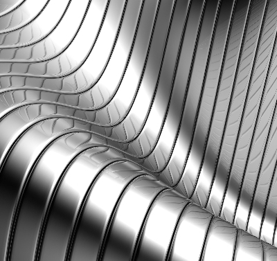 Modern roller blind Metallic abstraction