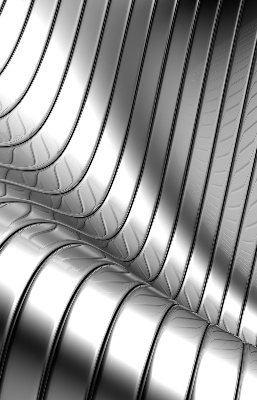Modern roller blind Metallic abstraction