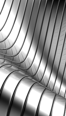 Modern roller blind Metallic abstraction