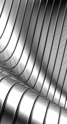 Modern roller blind Metallic abstraction
