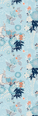 Fabric roller blind Blue nature