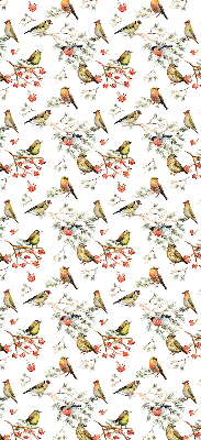 Modern roller blind Birds on the branches